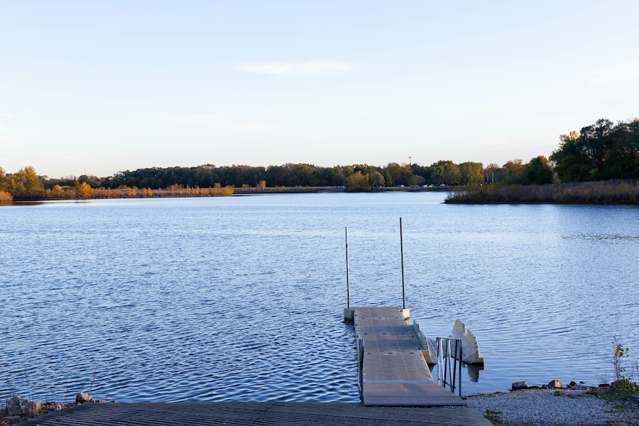Cedar Falls lake, Iowa