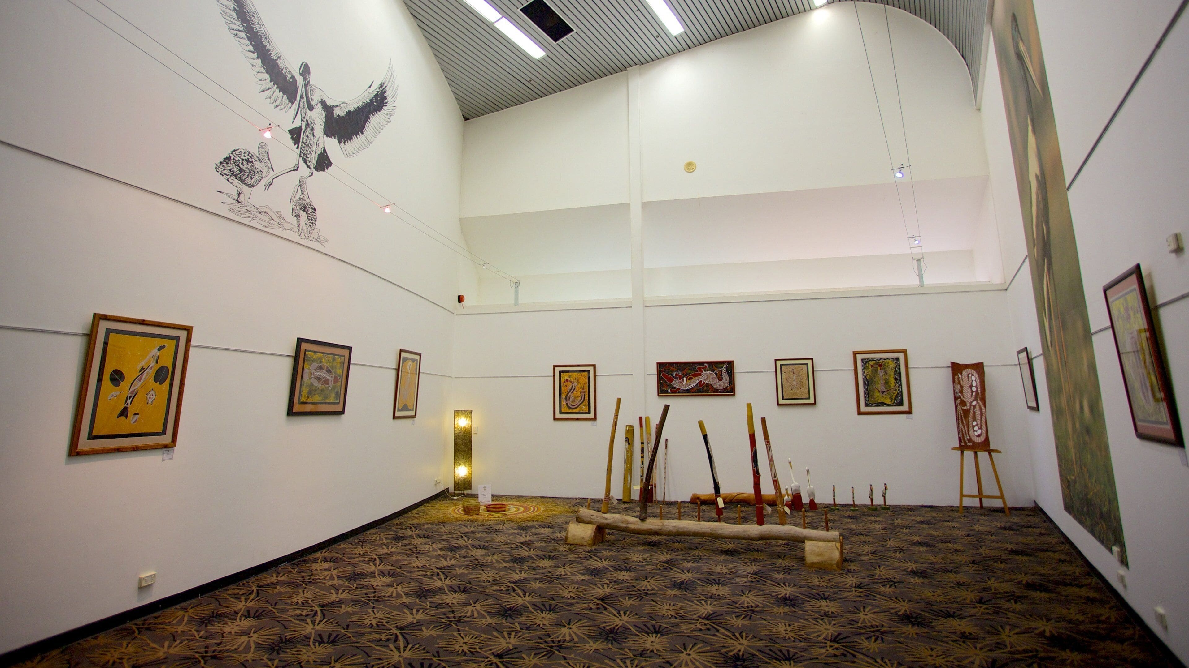 Jabiru mettant en vedette art