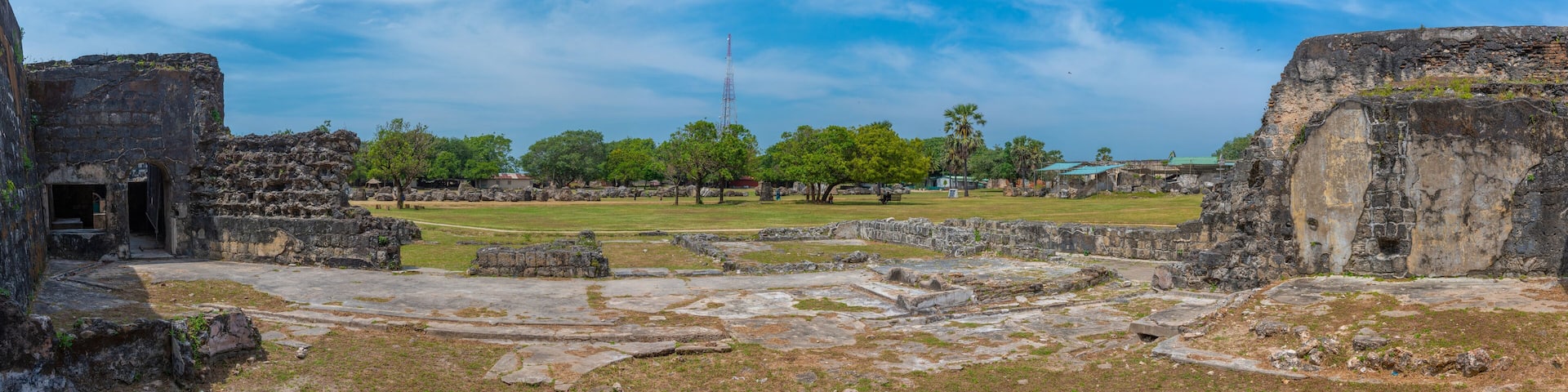 Old military fortress in Jaffna, Sri Lanka