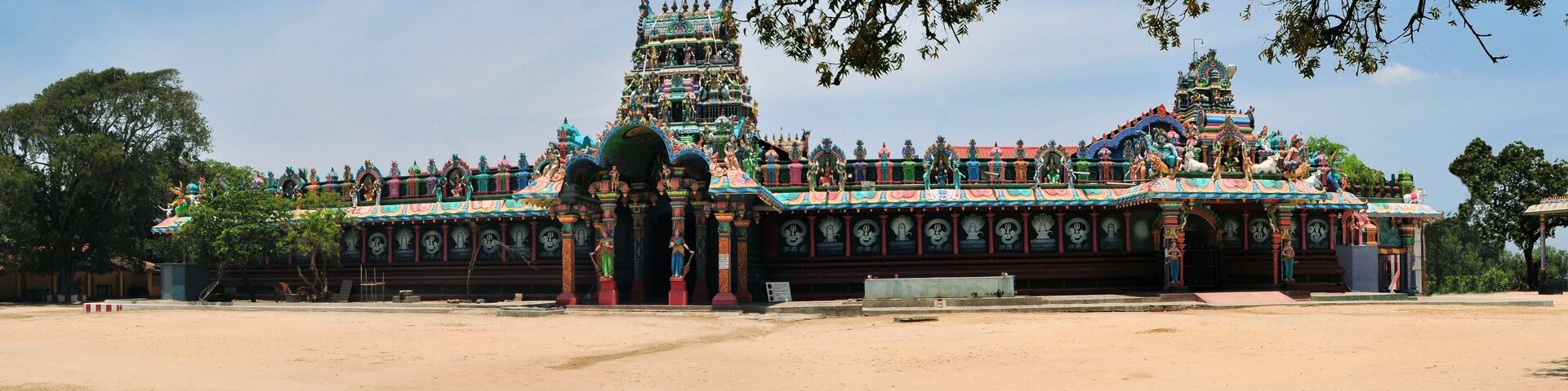 Tamilian Island Hindu temple, Sri Lanka