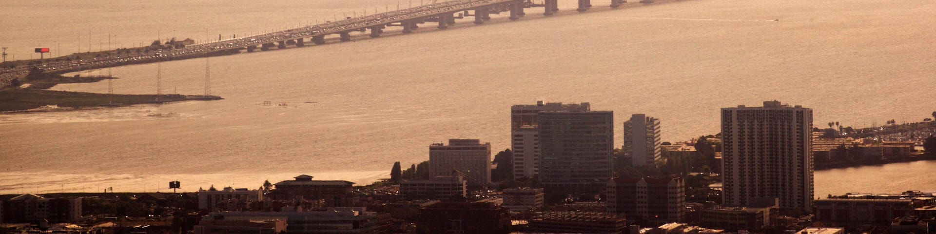 Berkeley featuring a city, a river or creek and a high rise building