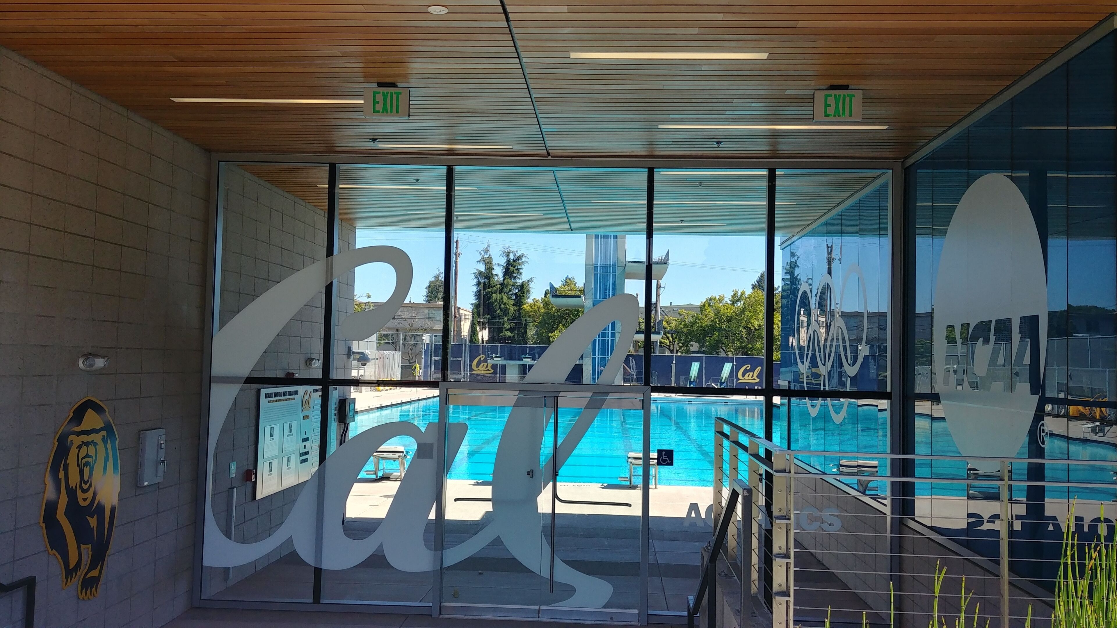 Unless you're on one of the aquatic teams, all you can do here is admire it. Speiker complex across the street has a great pool for adults-only lap swim, and day passes for general public available. #BVSBlue