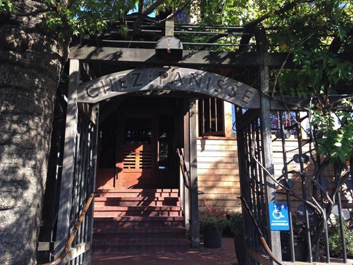 A famous restaurant by Alice Waters, who founded Edible schoolyard