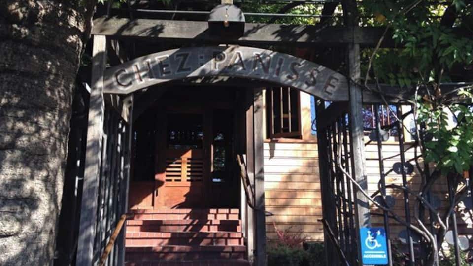 A famous restaurant by Alice Waters, who founded Edible schoolyard