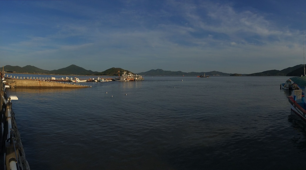 Jeongpo, a port at Ganghwoa, Incheon, South Korea