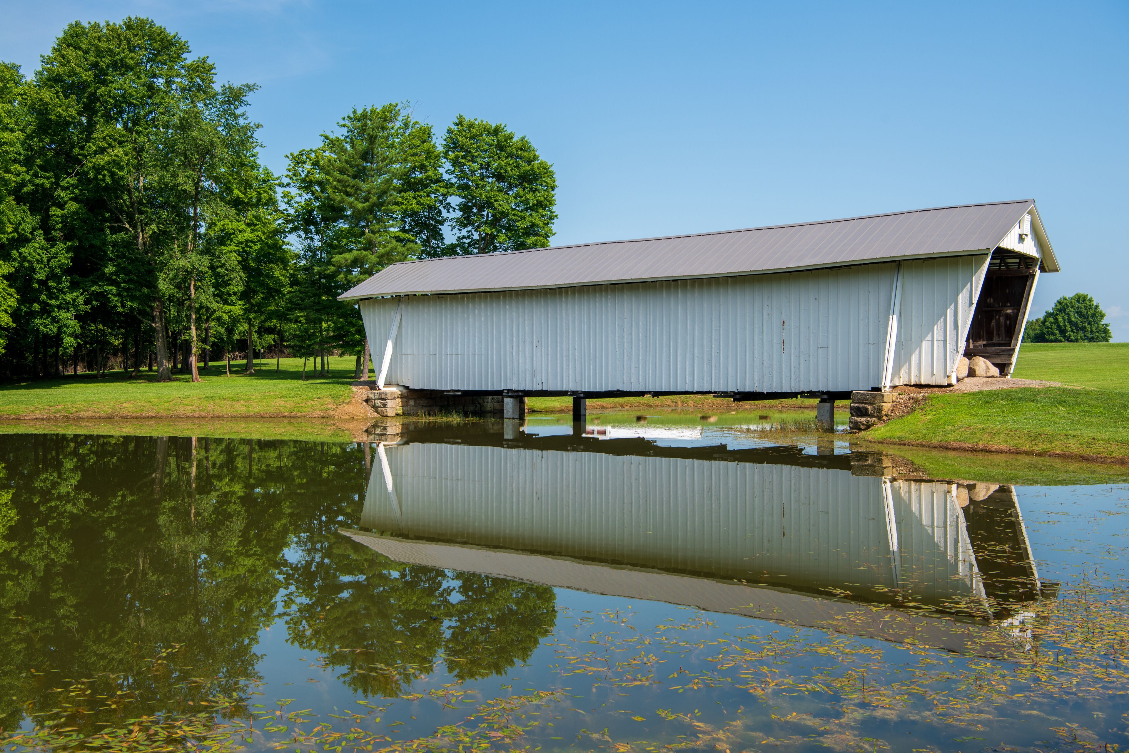 R.F. Baker Covered Bridge in Fairfield County, Ohio
