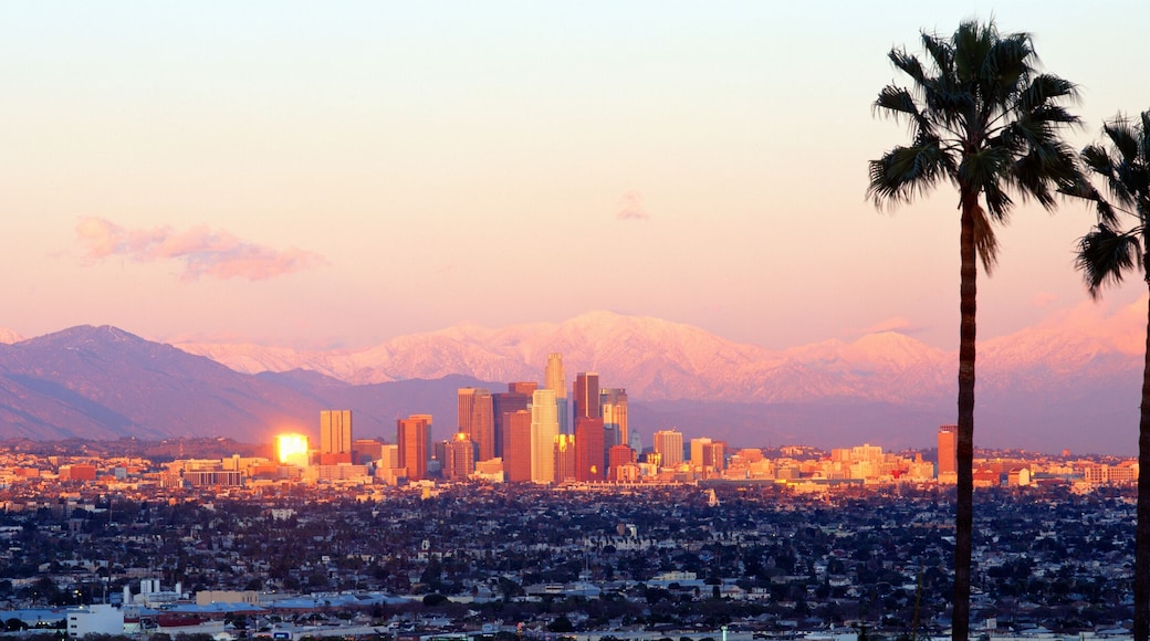 Downtown Los Angeles, Sunset, California