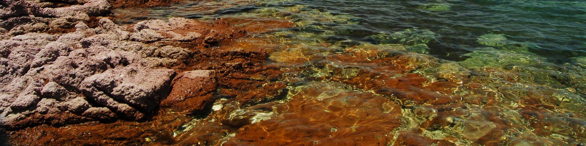El Caimancito Beach la paz baja california sur. MEXICO