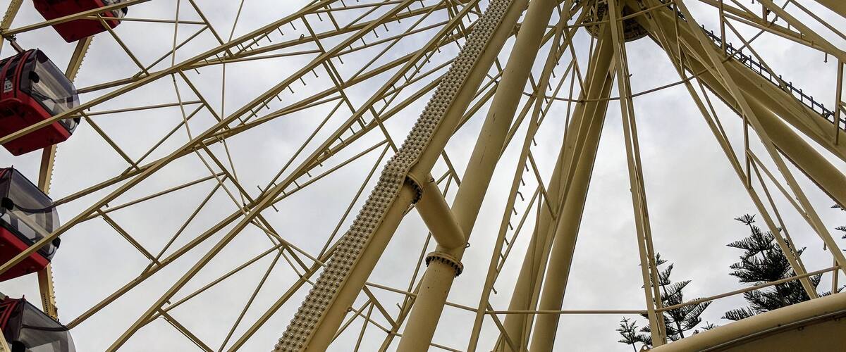 Ferris wheel in Fremantle, Australia