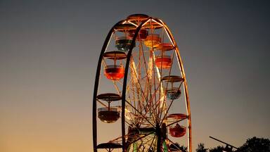 Great Maine Agricultural Fair in Farmington Maine. Tons of great food and lots of rides as well as exhibitions and livestock.