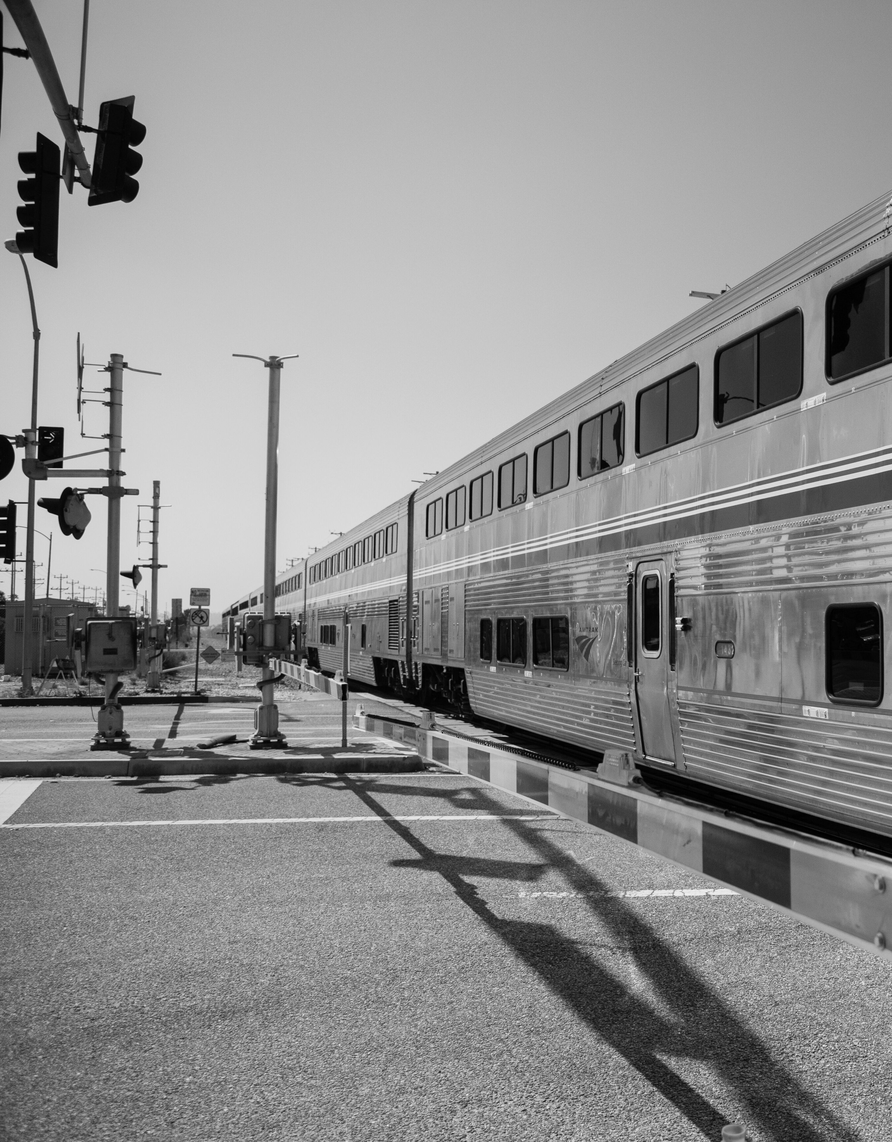 Love these iconic trains. Lucky enough to capture this shot, while mooching around Los Angeles.