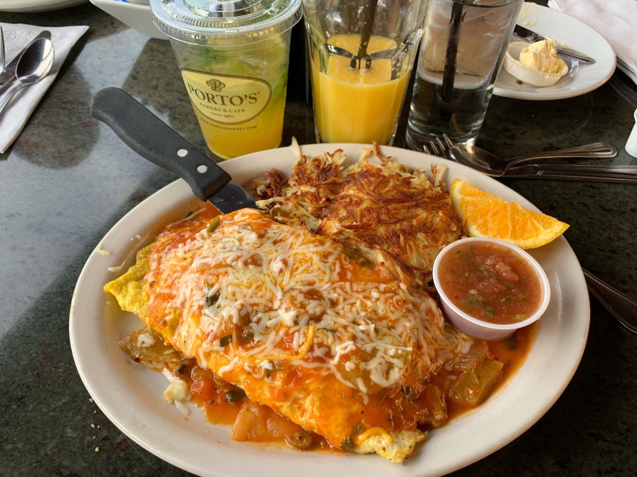 Best chile relleno omelette in Los Angeles #GoodEats #omelette #food #foodie
