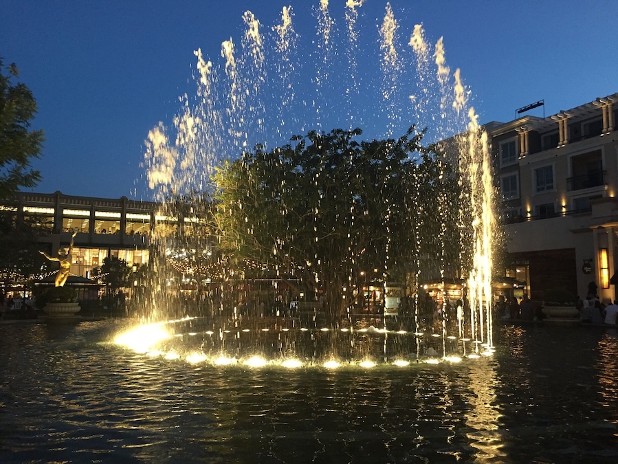 The Americana shopping center.
Photo taken with my iPhone