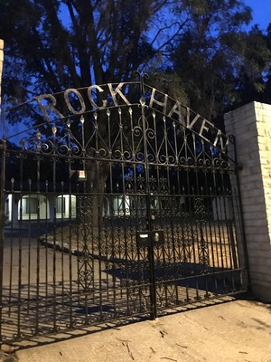 The abandoned all women's sanitarium that housed famous starlets like Glinda the Good witch, Marilyn Monroes mom and one of Clark Gables wives.