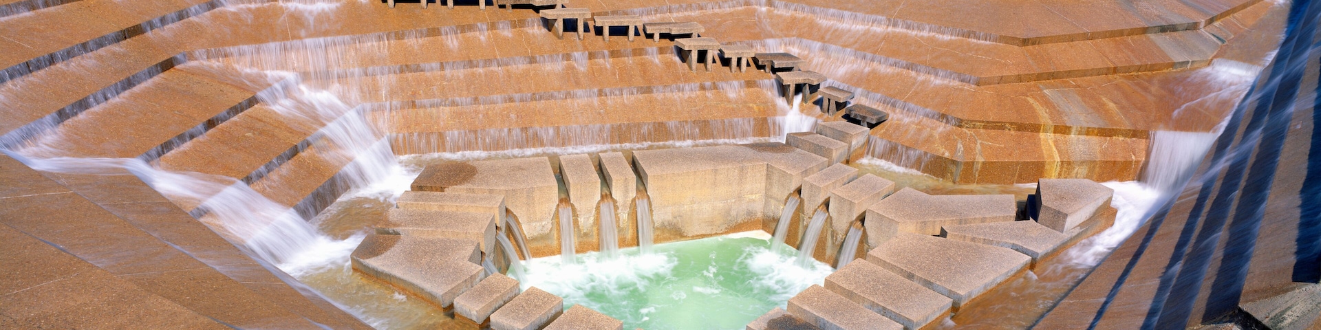 Water Garden Fountain, Fort Worth, Texas