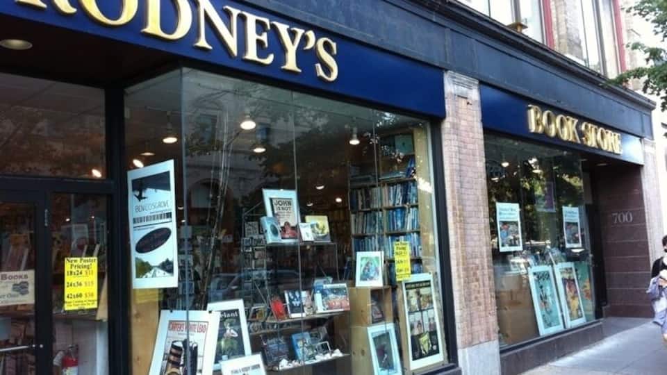 Awesome bookstore. They make posters for you while you wait! Your image or one of theirs. Books, art, antiques. Central Square.