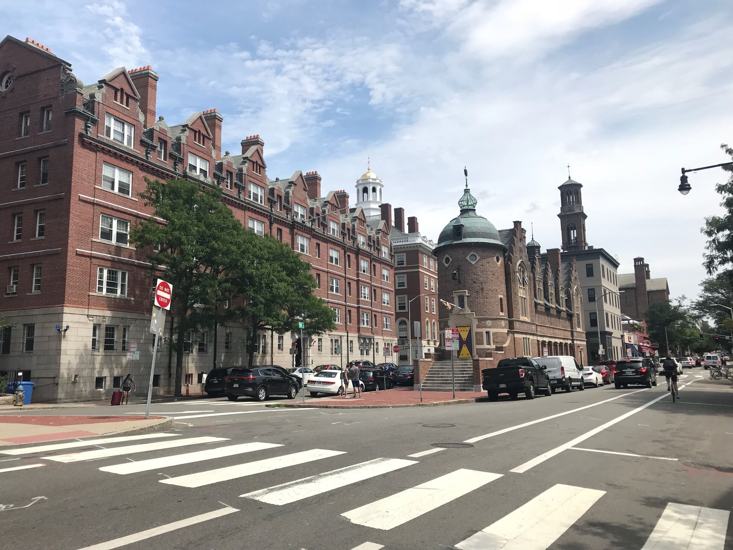 This lovely street is close to Harward Square.