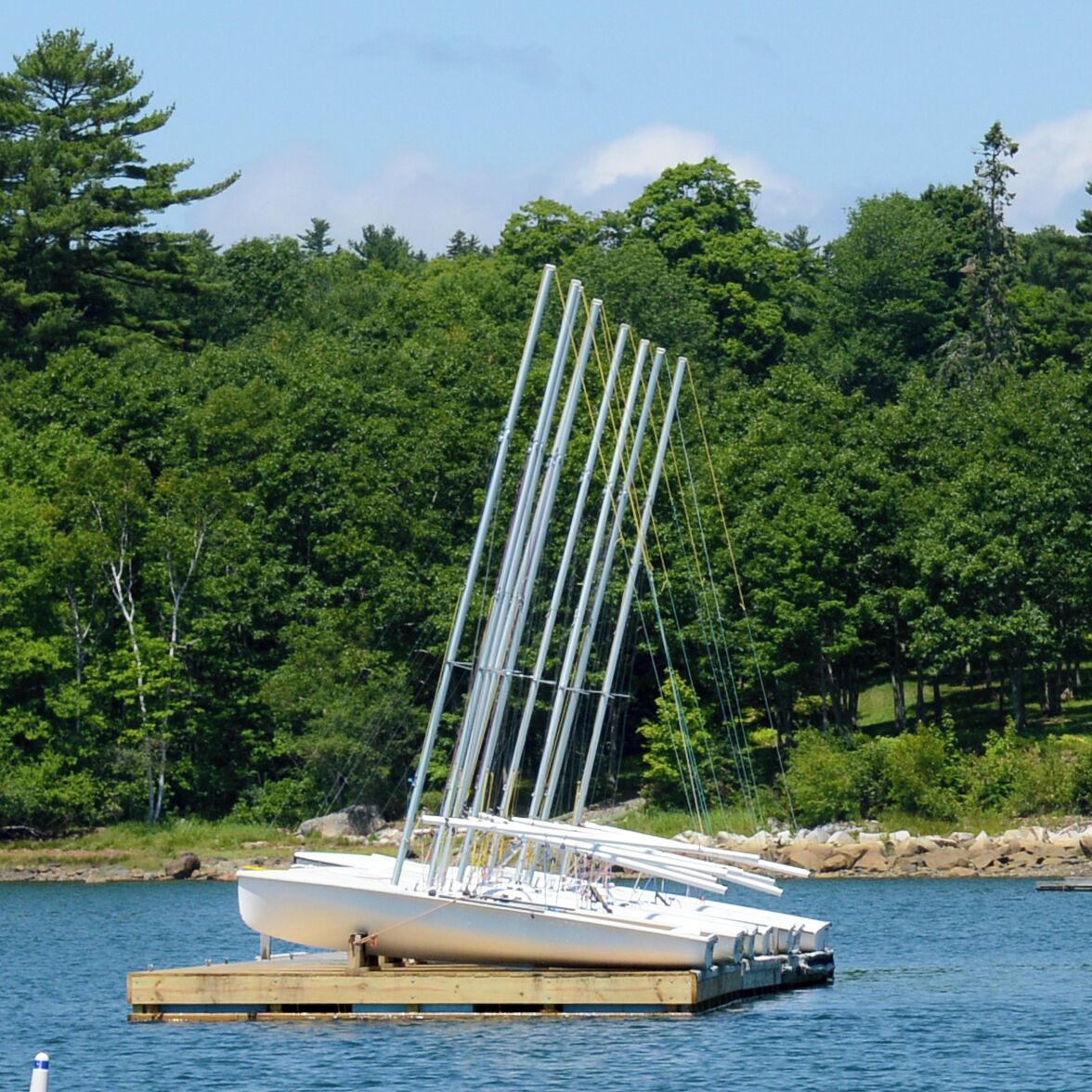 Blue Hill has a healthy boating community and any visit should include some time on the water. 
Um.. In the summer that is ;-)