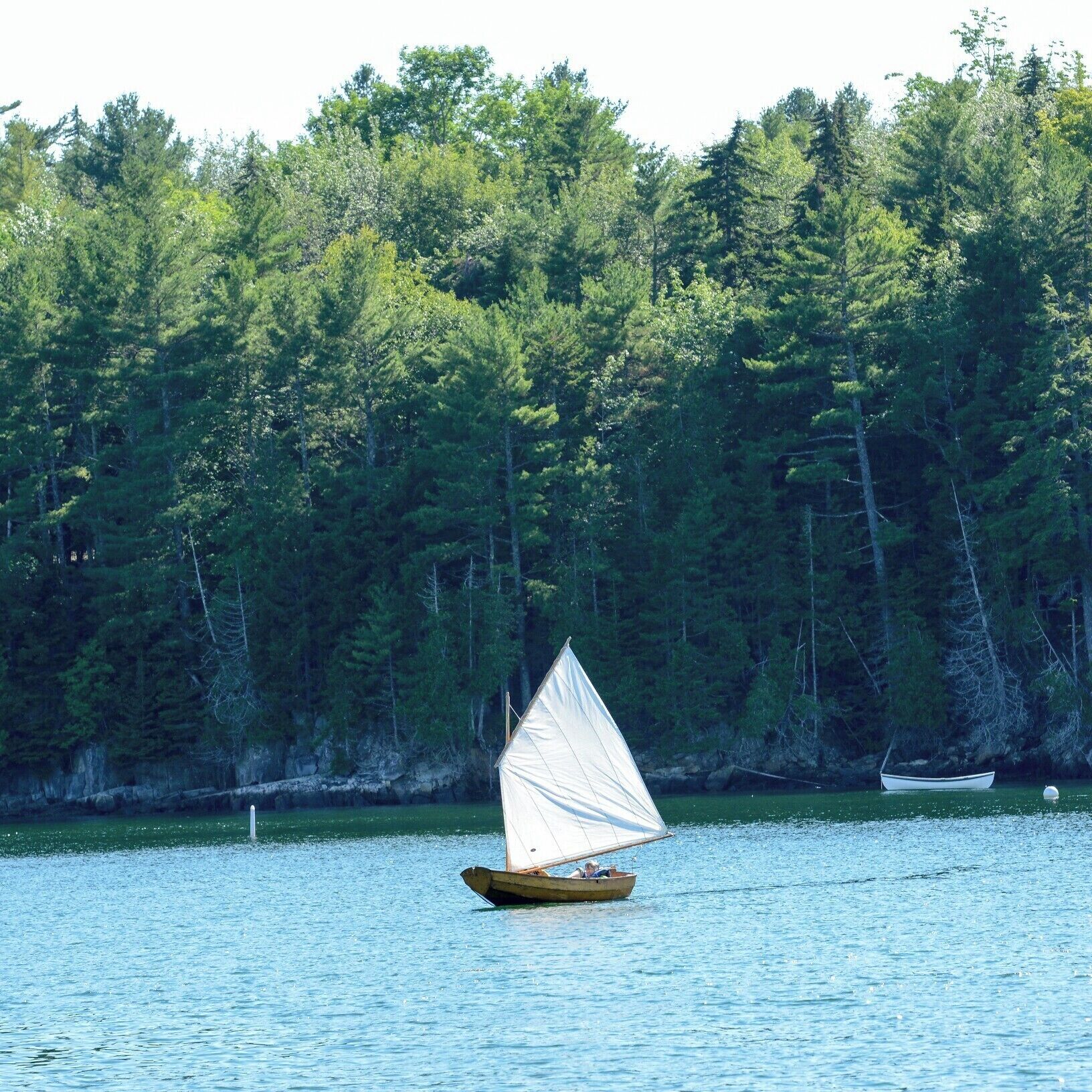 Sailing is pretty popular around these parts... In the summer.