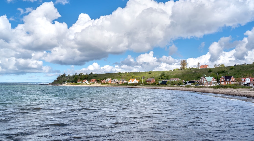 Ven island harbour between Denmark and Sweden