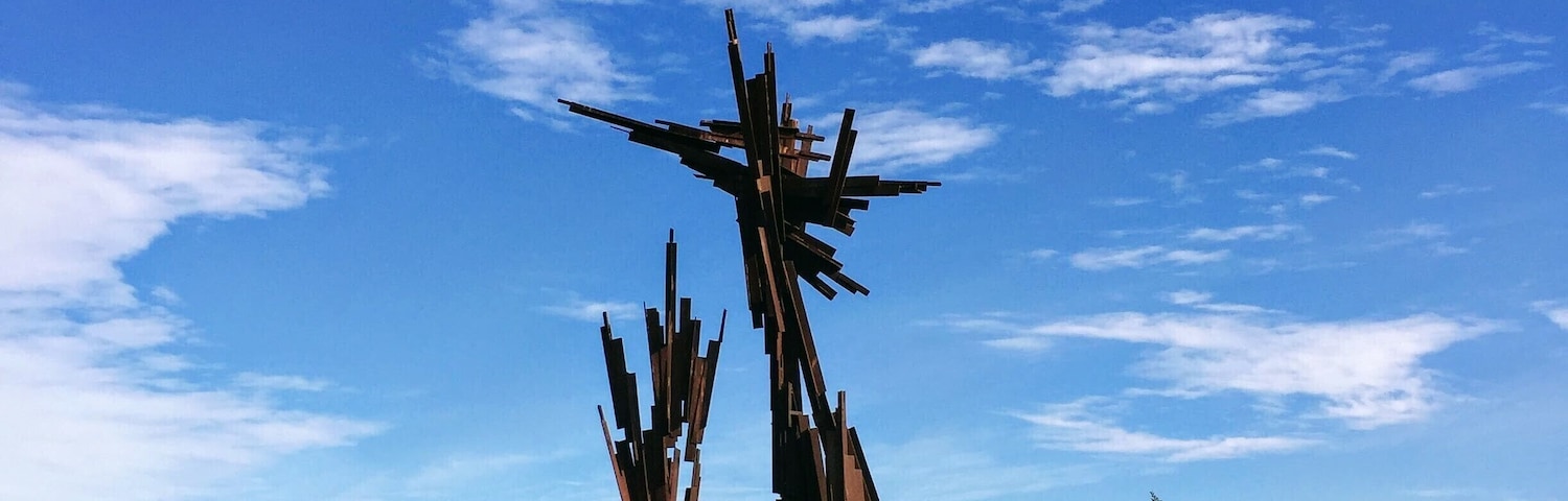 #perspectives 
Scoma's, a nearby restaurant serves delicious seafood and clam chowder.