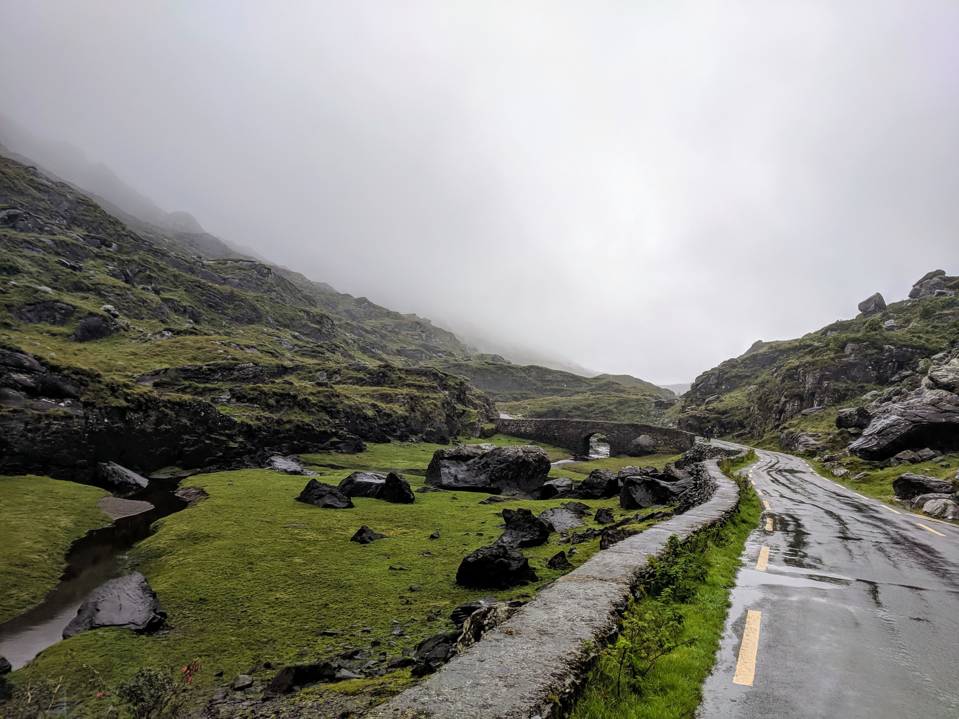The gap of Donloe is one of the best hidden secrets in Ireland. The road passes through some beautiful scenes and Ireland's highest mountains. The narrow roads make it almost impossible for two way pass through keeping the crowds away. The best way is to drive tiny car or take a horse carriage ride. 
#trovember #hiddengems #kerry #ireland