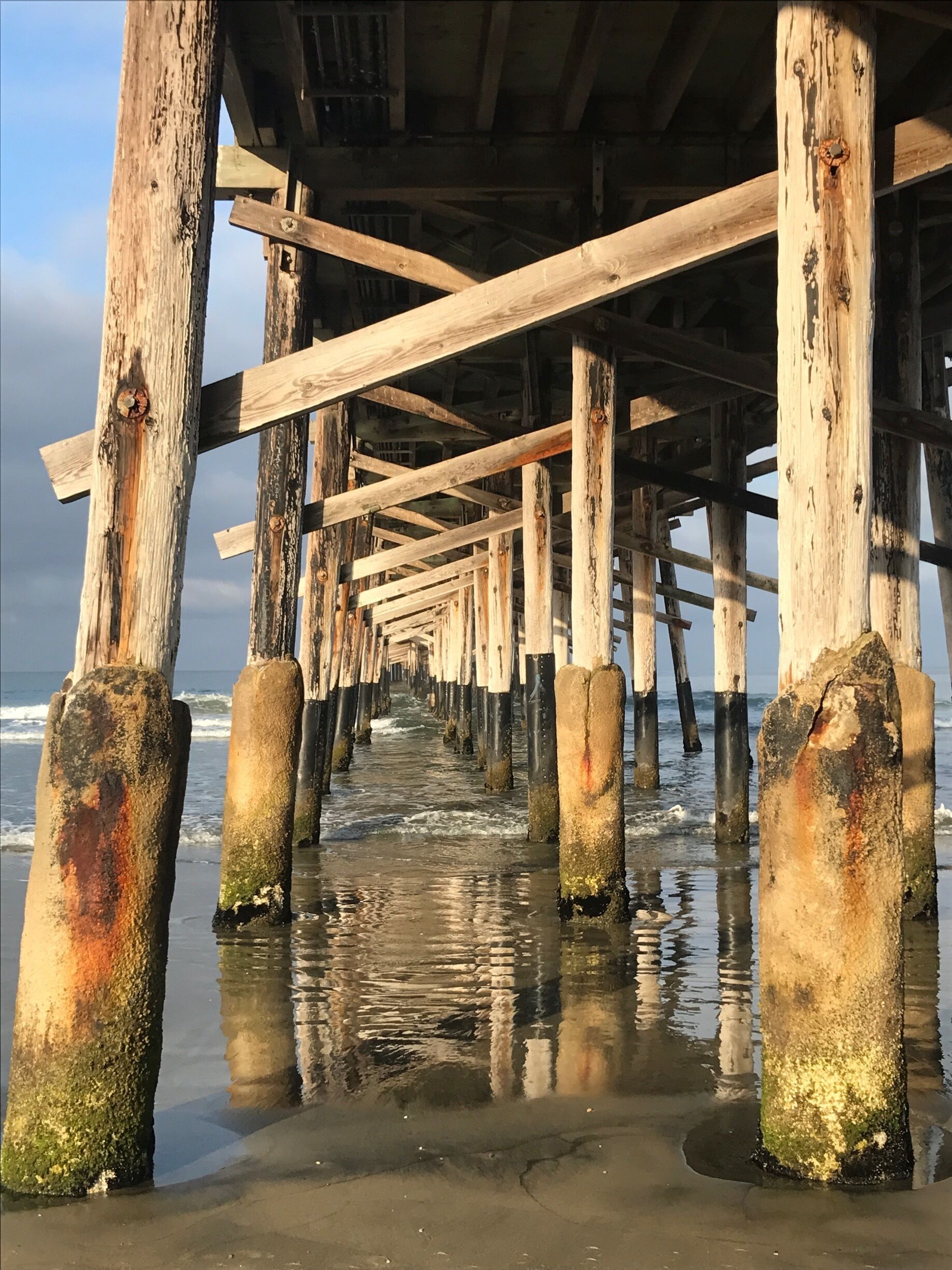 Sunrise walk at the pier... beautiful 