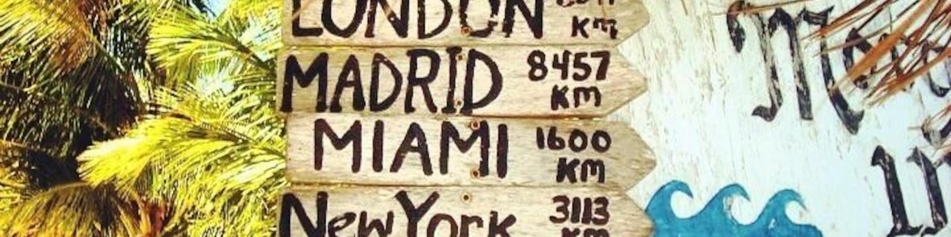 A cool sign in Belize!!!