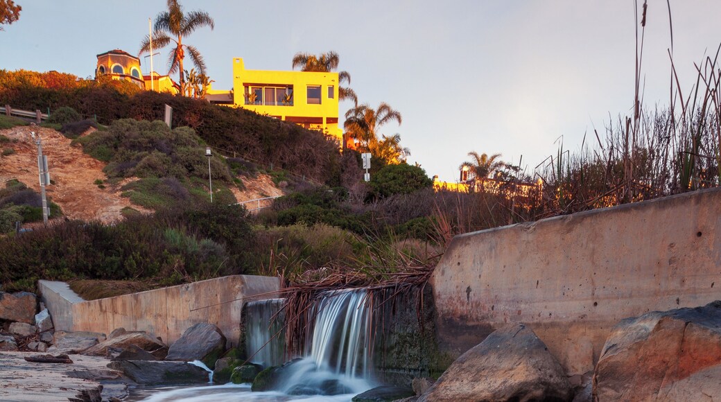 Urban waterfalls due to the rains socal has been getting. This small beach is still producing so many photos been here so many times and always find something to photograph.