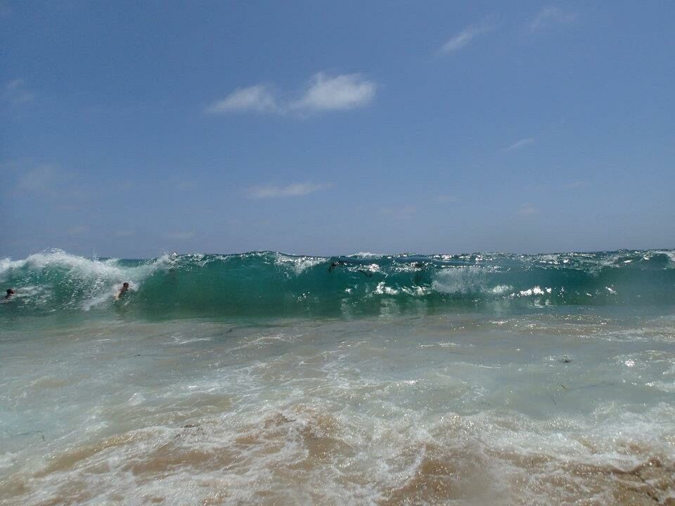 Waves at the Wedge! If you want to see a strong current I suggest you come here!