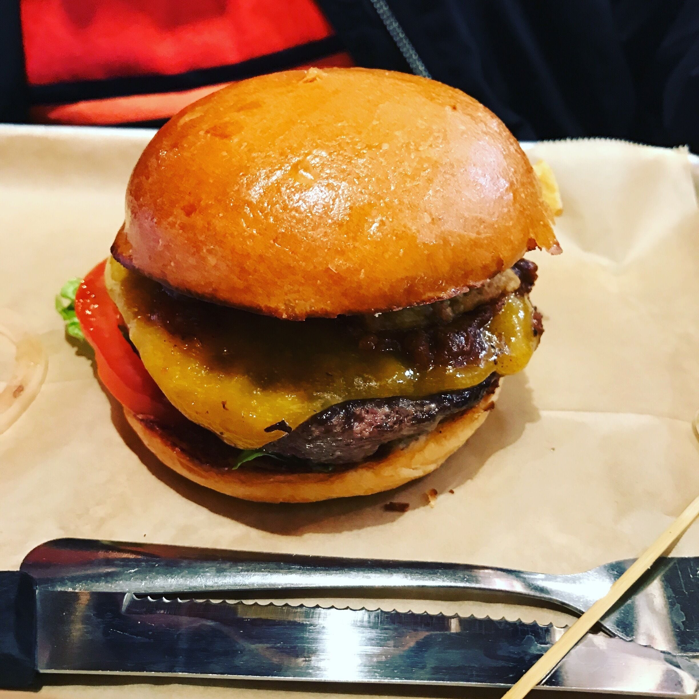 Nothing like a great hamburger on a #sundayfunday #foodiefinds