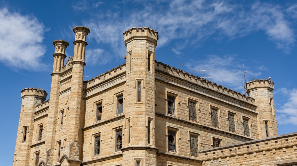 Old abandoned prison in Joliet, Illinois.