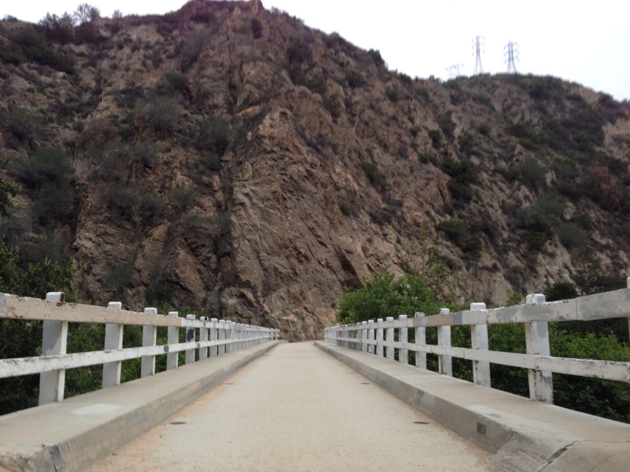 Eaton Canyon Bridge to the falls. Nice and refreshing hike....