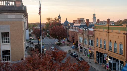 Rock hill south carolina downtown autumn season