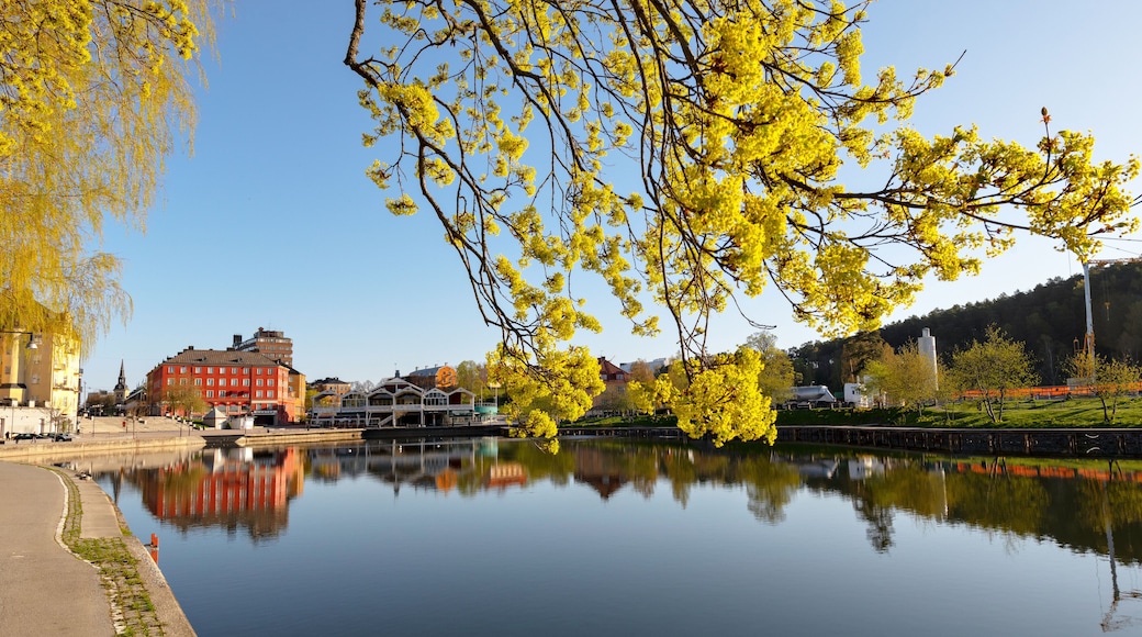 Canal of Sodertalje in Sweden