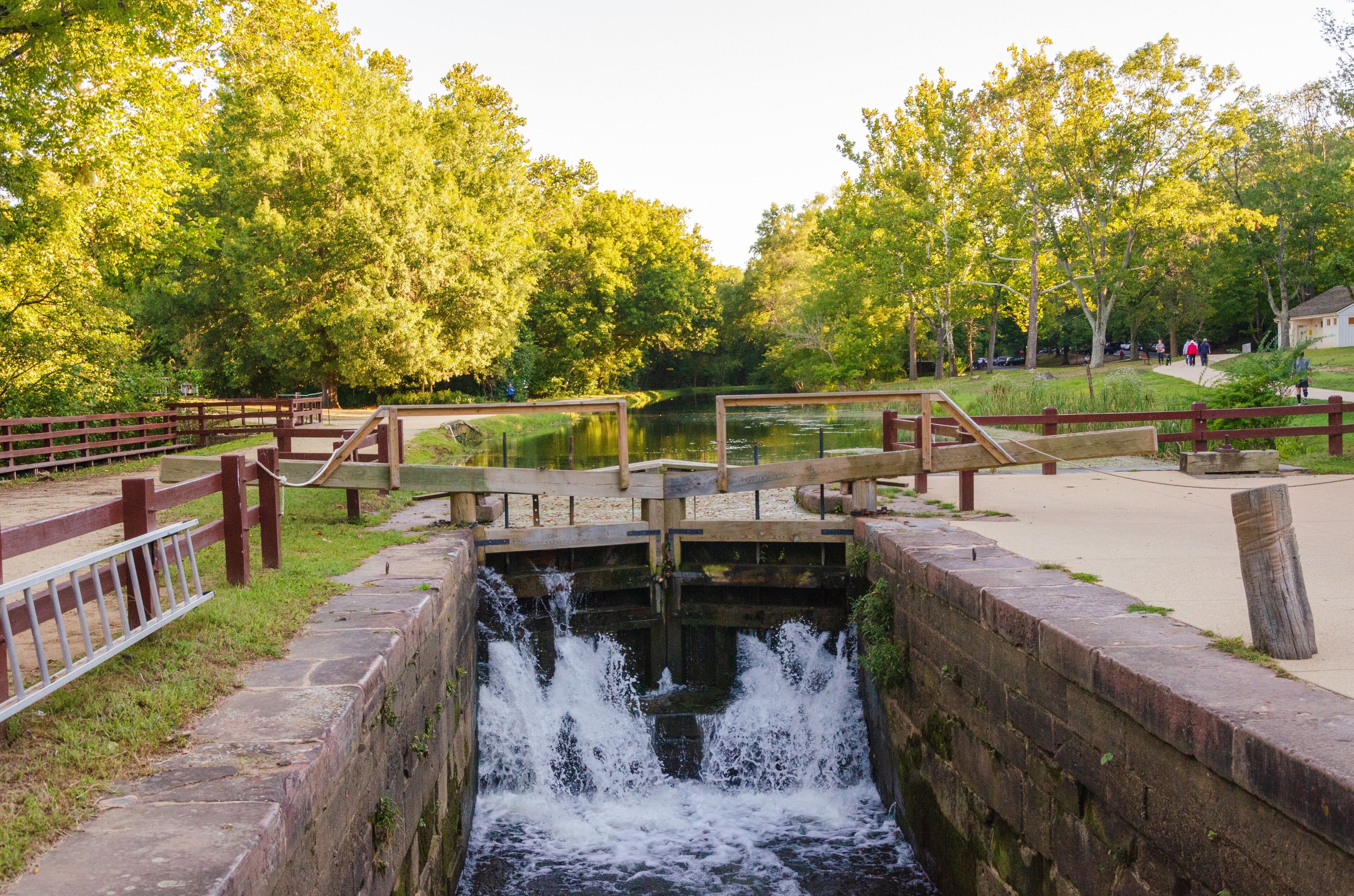 Lock at Chesapeake and Ohio Canal National Historical Park