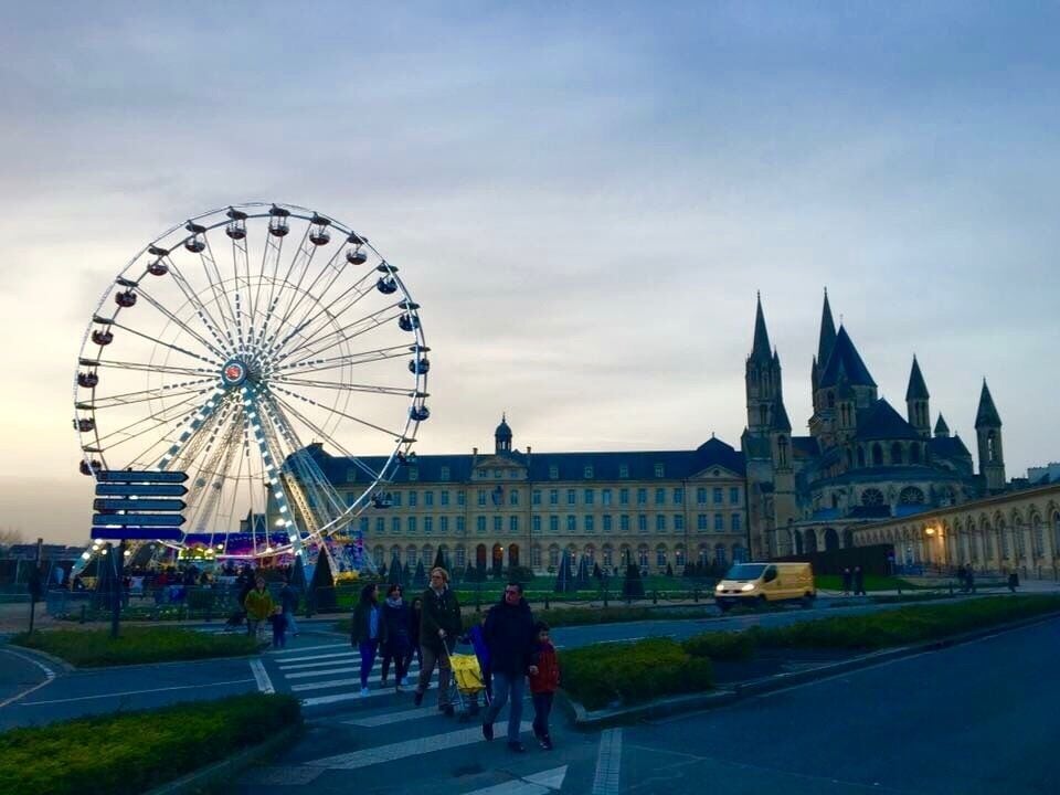 Ferry’s wheel in Caen