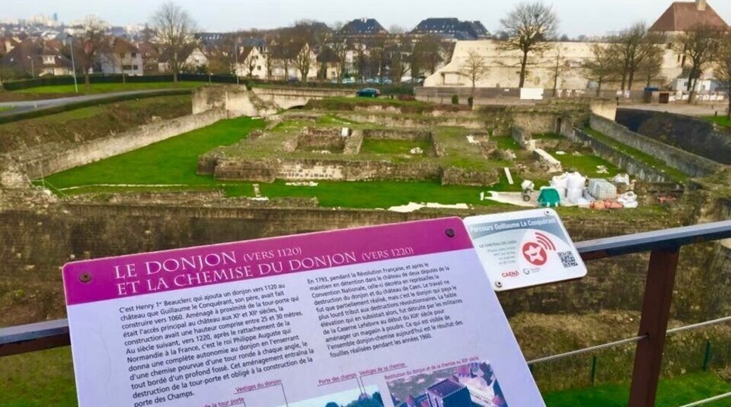 Ruins inside the castle
