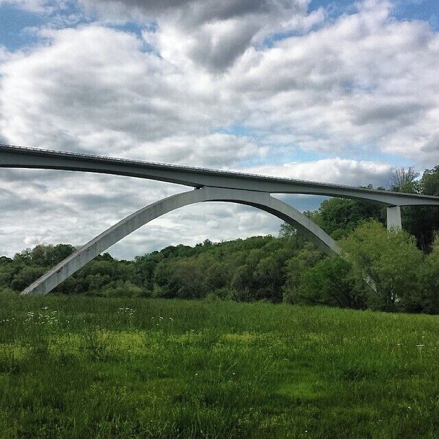 Coolest bridge I've ever seen! #Green