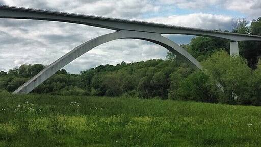 Coolest bridge I've ever seen! #Green
