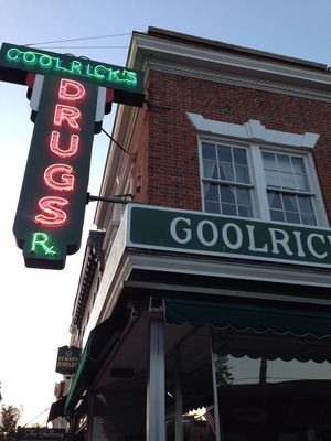 In old town Fredericksburg.