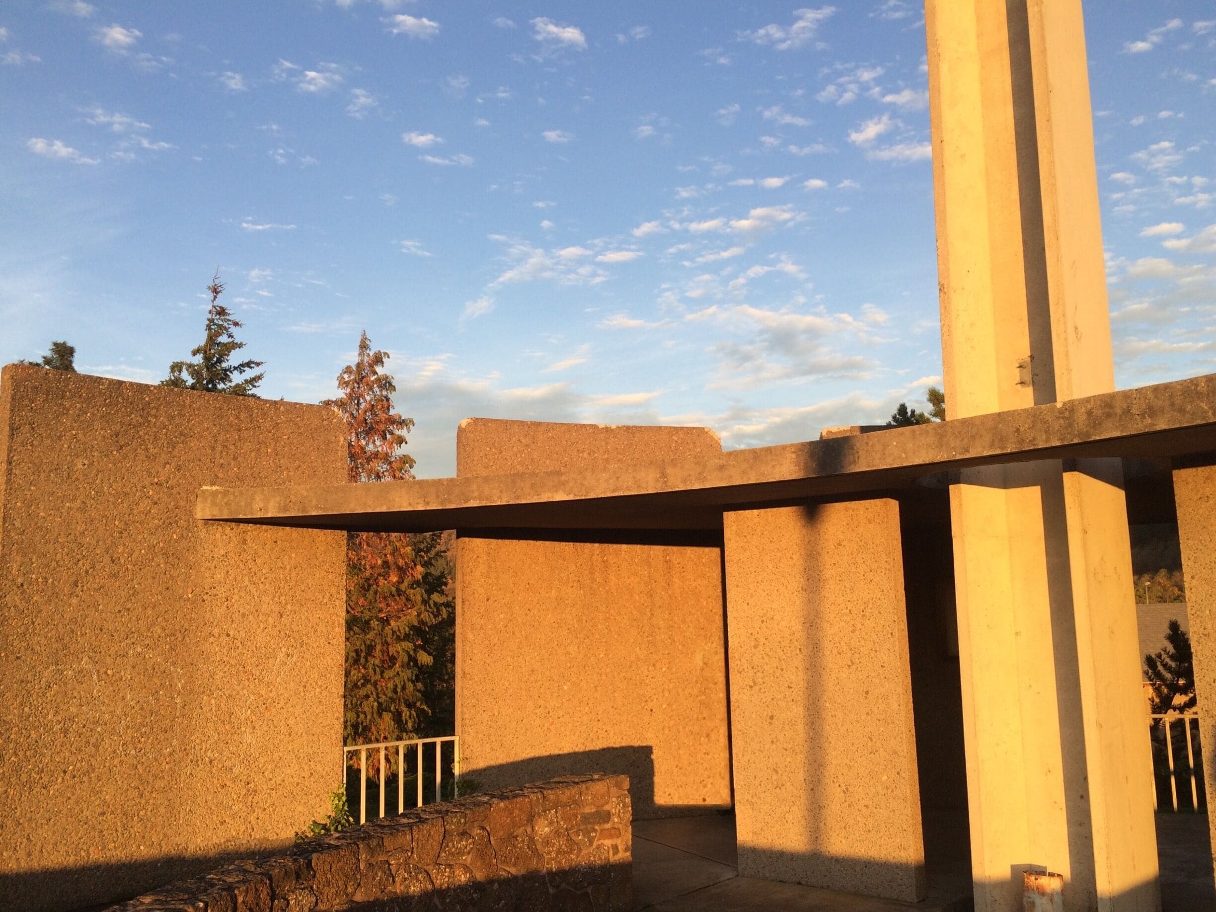 Everyone comes to this park to take pictures of Mount Hood and the Hood River valley (guilty).  But if you happen to turn around at sunset, there's something else to see.