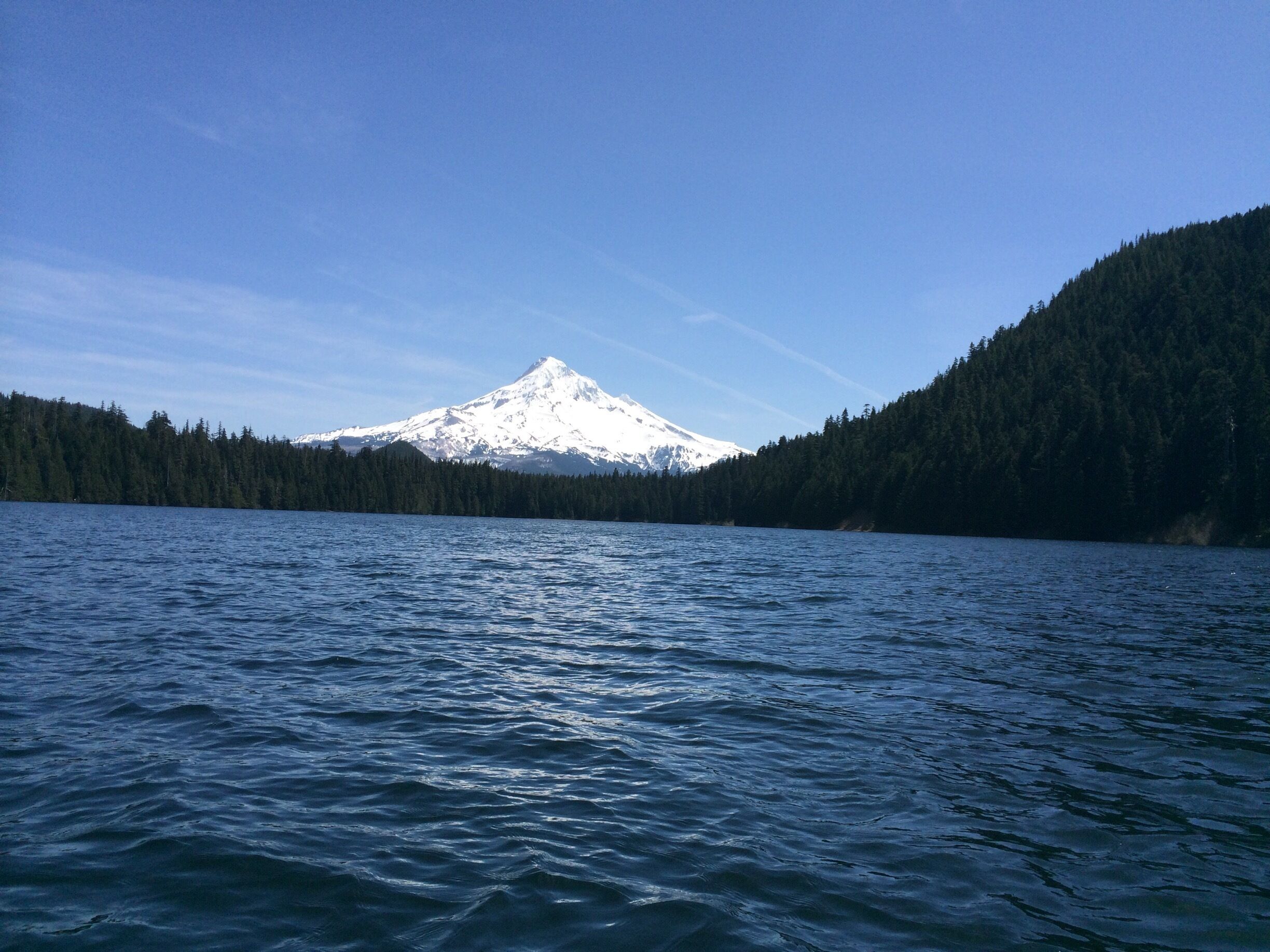 Favorite lake to camp at by Mt. Hood, but make sure to get there early for a spot! 