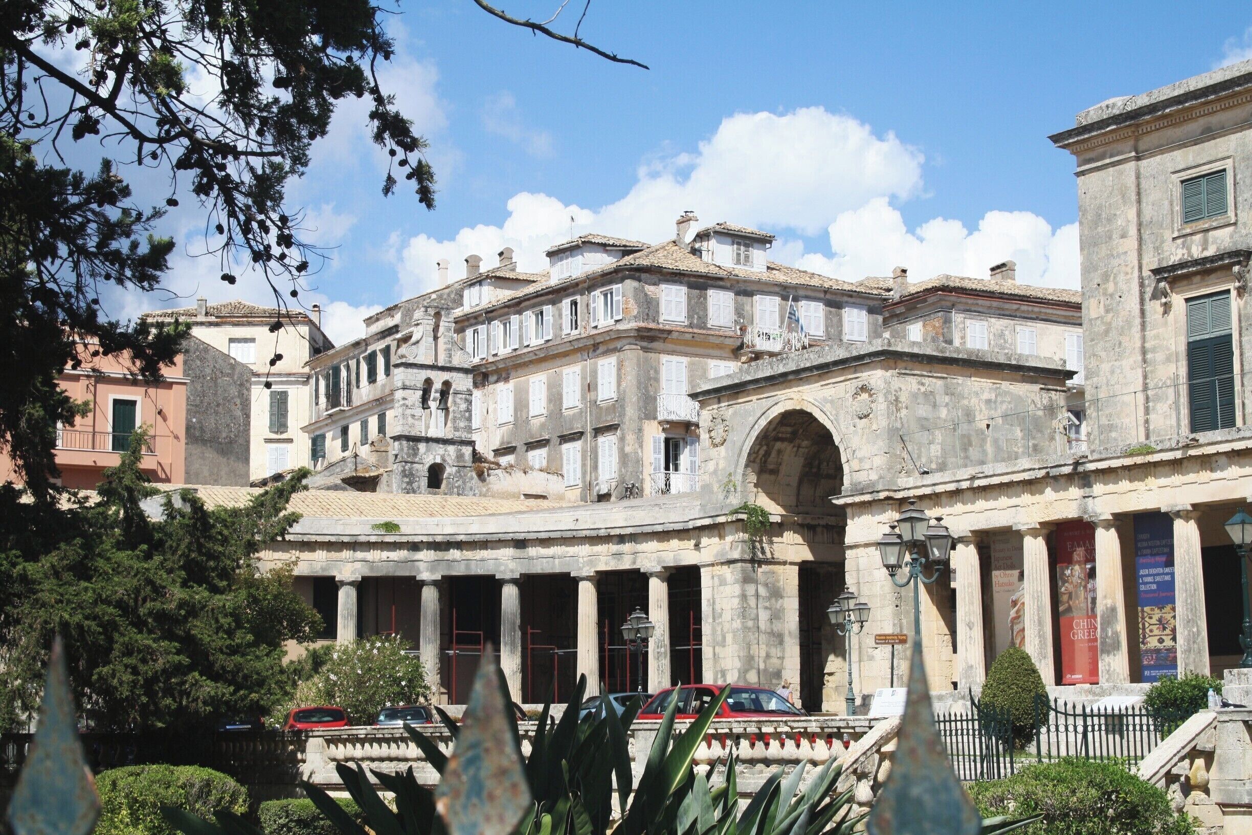 Old buildings of Corfu Town