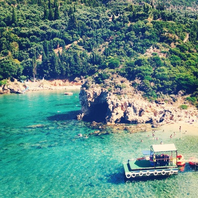 Paleokastrista beach, Corfu, Greece