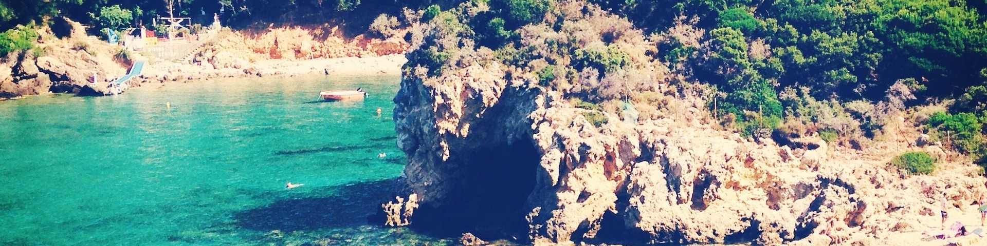 Paleokastrista beach, Corfu, Greece