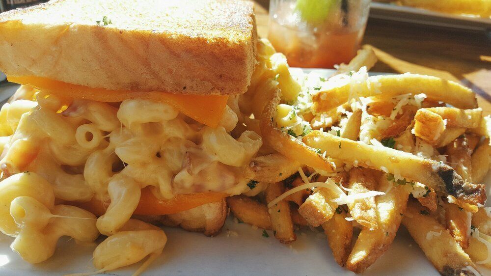 They call this the "Are You kidding Me Grilled Cheese". 