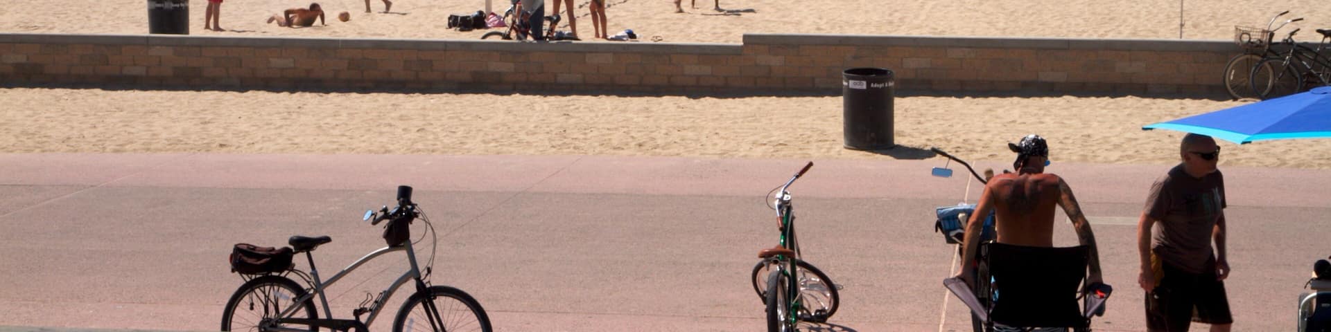 Huntington Beach showing general coastal views and a sandy beach