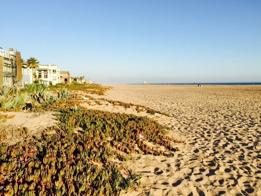 One of most beautiful beaches in California: Sunset Beach...