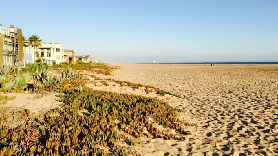 One of most beautiful beaches in California: Sunset Beach...